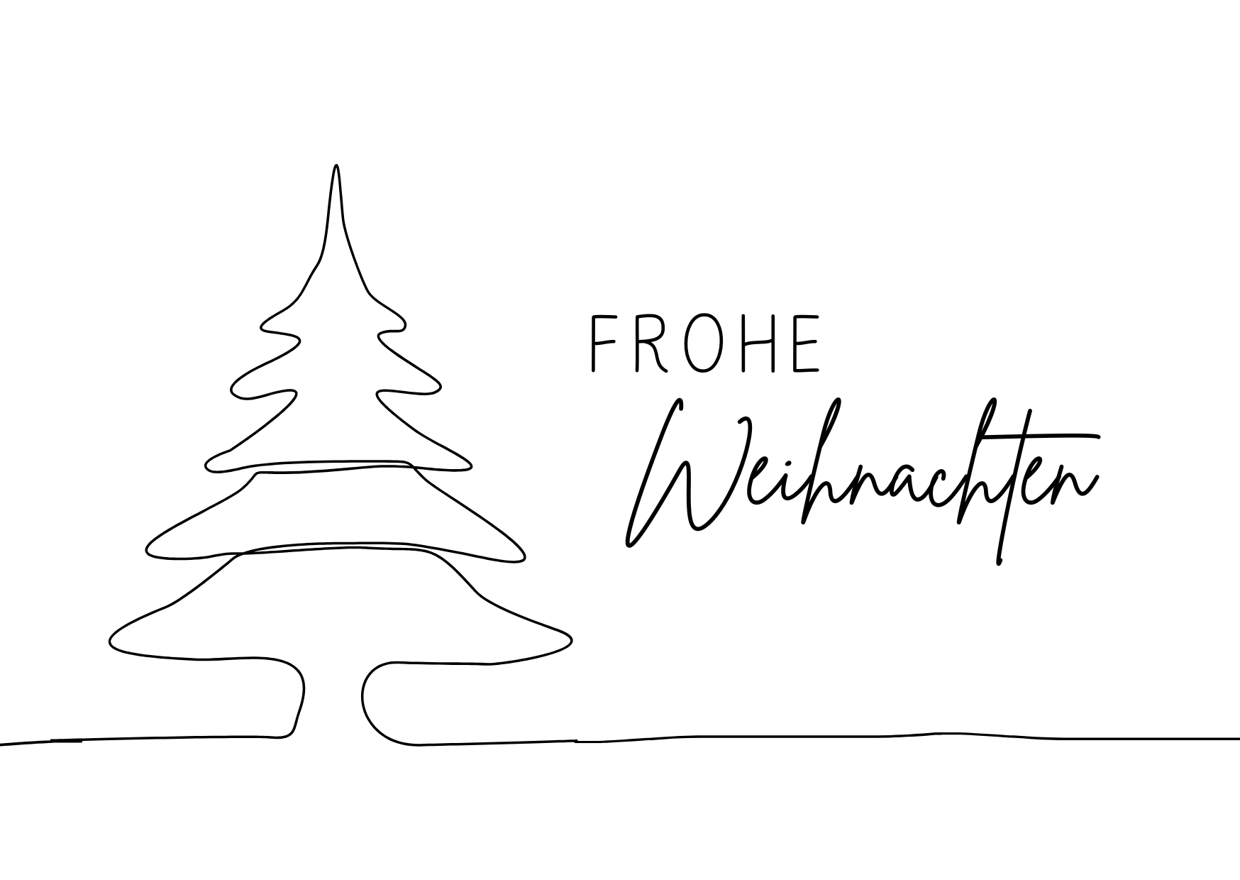 frohe weihnachten