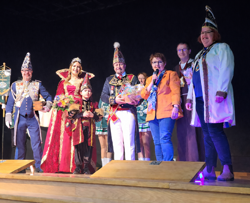 Prinzenpaar an der HvB 13-2-26