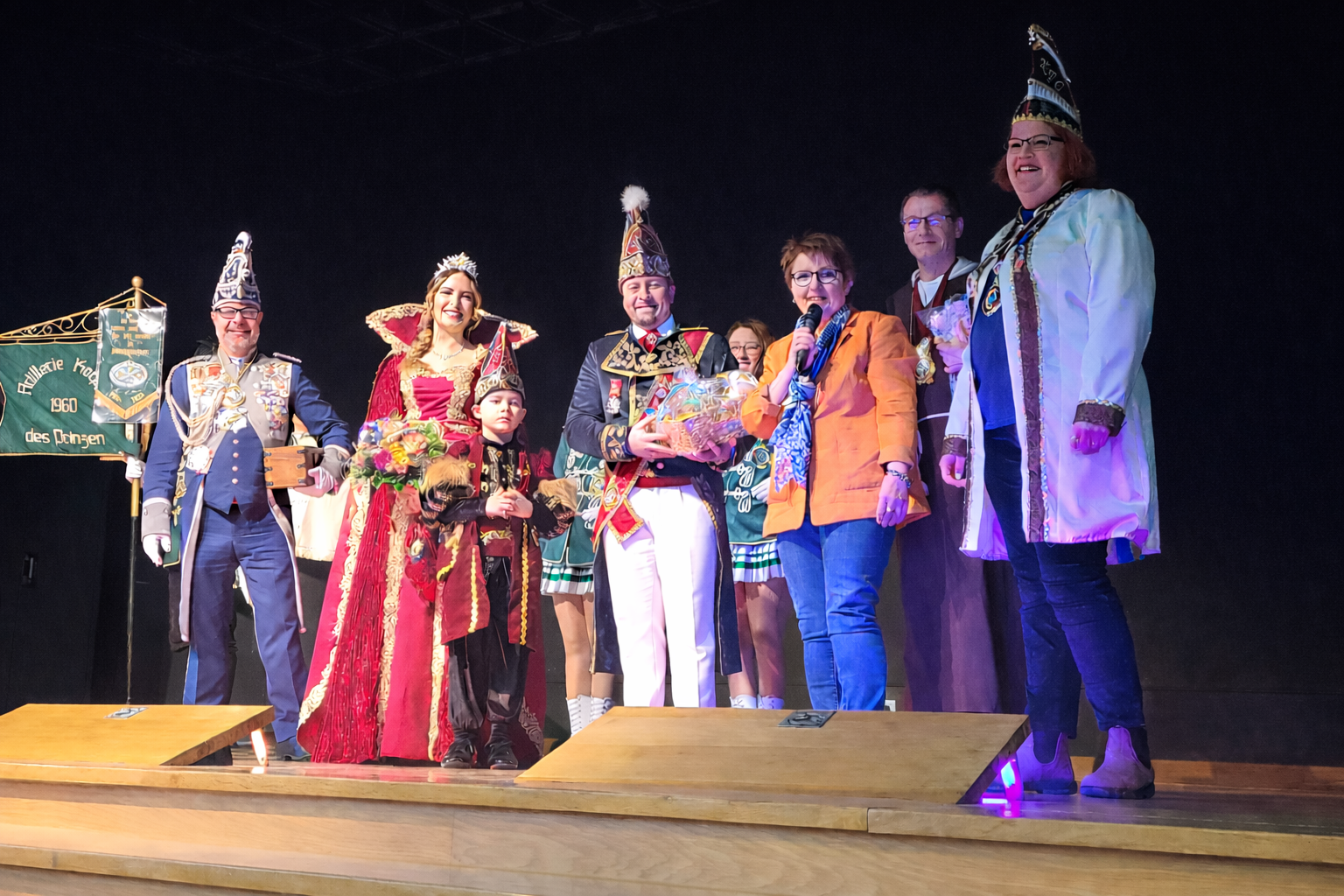 Prinzenpaar an der HvB 13-2-26